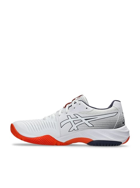 Buy Asics Men's White & Indigo Fog Outdoor Shoes for Men at Best