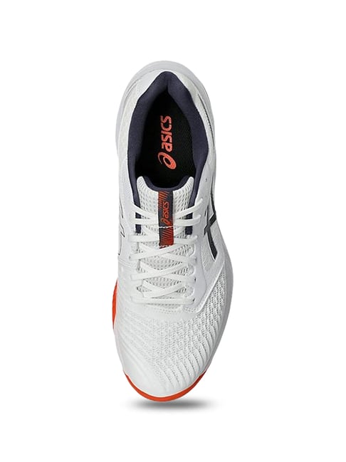 Buy Asics Men's White & Indigo Fog Outdoor Shoes for Men at Best