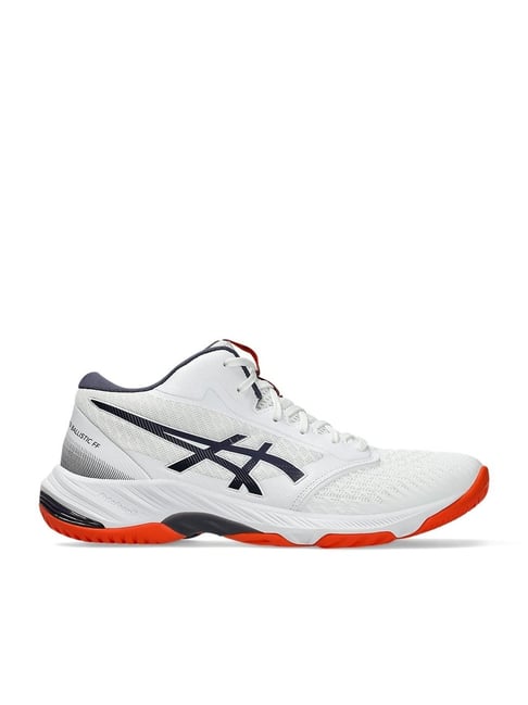 Asics Men's NETBURNER BALLISTIC White Indigo Fog Outdoor Shoes