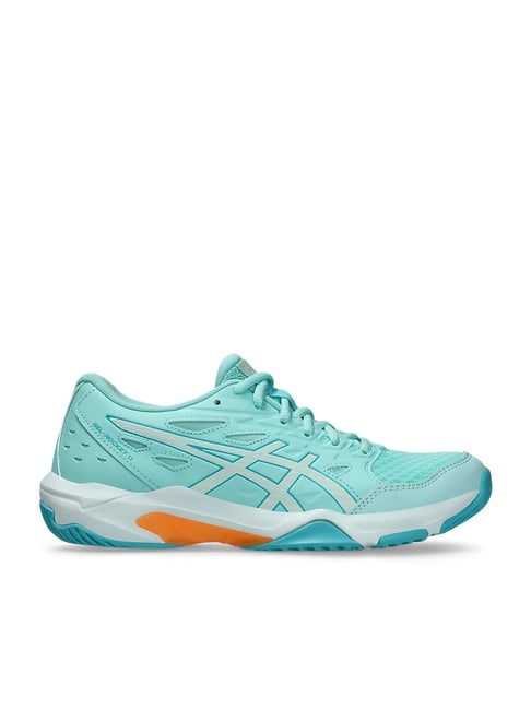 Buy Asics Women's Illuminate Mint Indoor Court Shoes for Women at