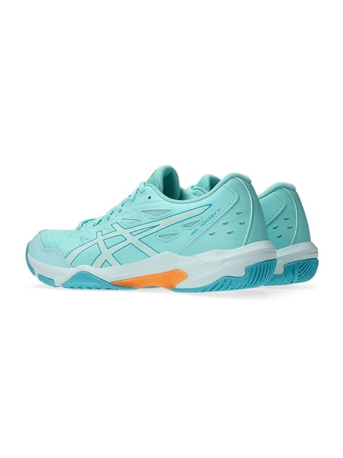 Buy Asics Women's Illuminate Mint Indoor Court Shoes for Women at