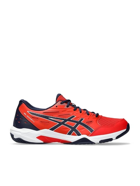Buy Asics Men's GEL-ROCKET 11 Red Indoor Court Shoes for Men at