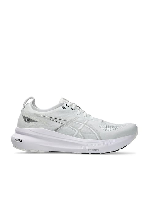 Asics Men's GEL-KAYANO 31 White Running Shoes