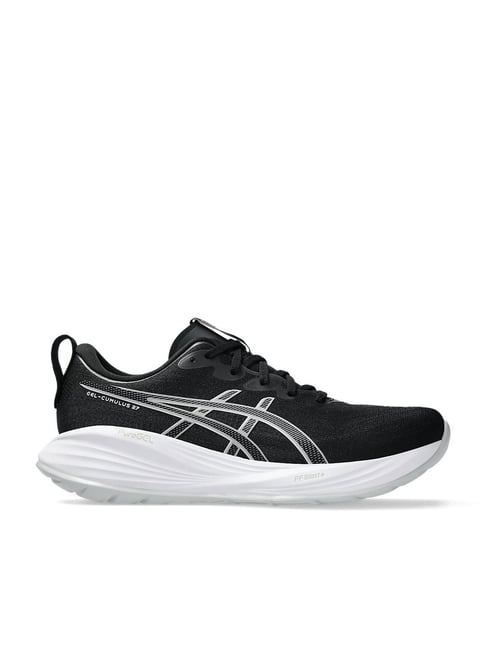 Asics Men's GEL-CUMULUS 27 Black Concrete Running Shoes