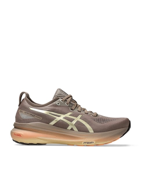 Asics Men's GEL-KAYANO 31 LUXE Brown Running Shoes