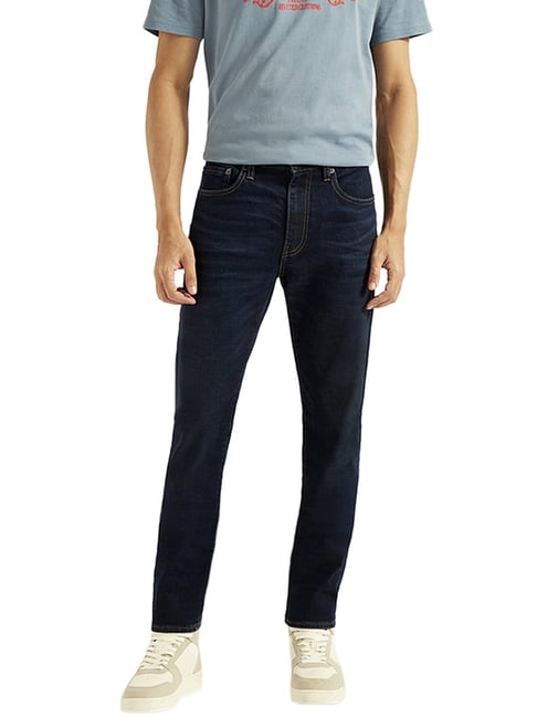 Levi's Dark Blue Slim Fit Jeans-picture-15