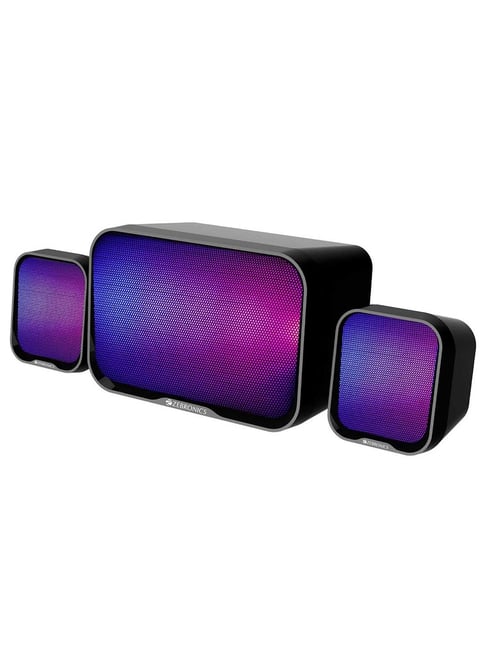 Zebronics¿Black Pluto 1-2.1 Channel Desktop Speaker 15W