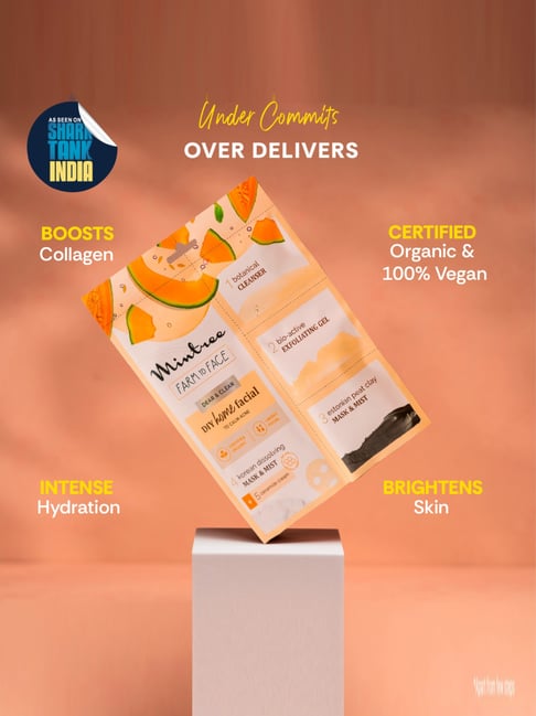 Buy Mintree Organic Farm to Face 5 Steps DIY Home Facial Kit for