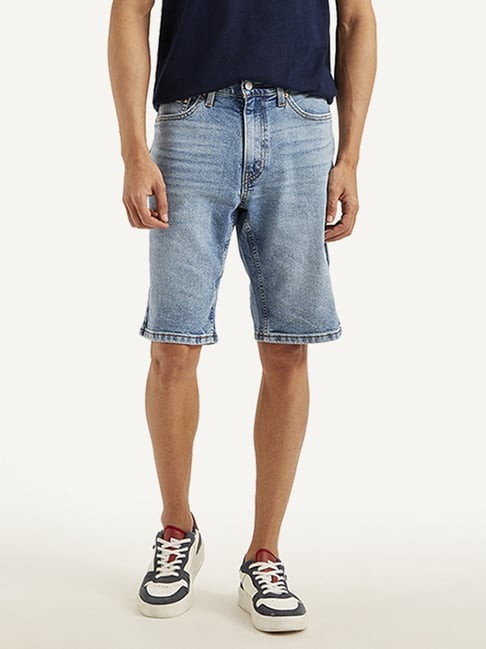 Levi's Blue Regular Fit Denim Shorts