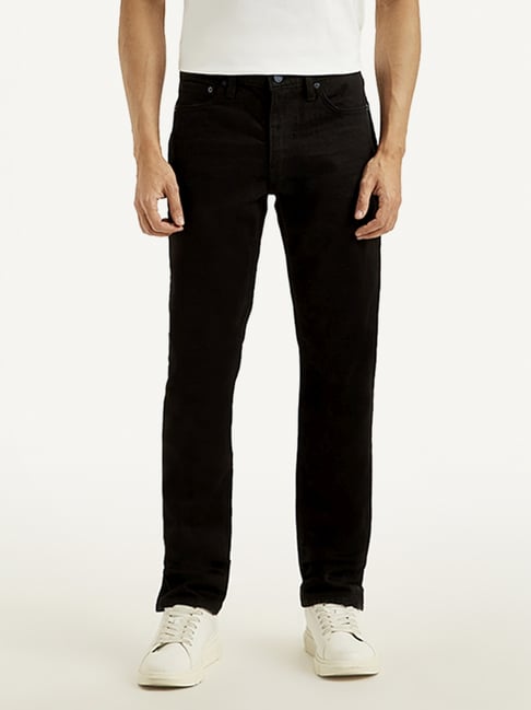 Levi's 511 Black Cotton Slim Fit Jeans