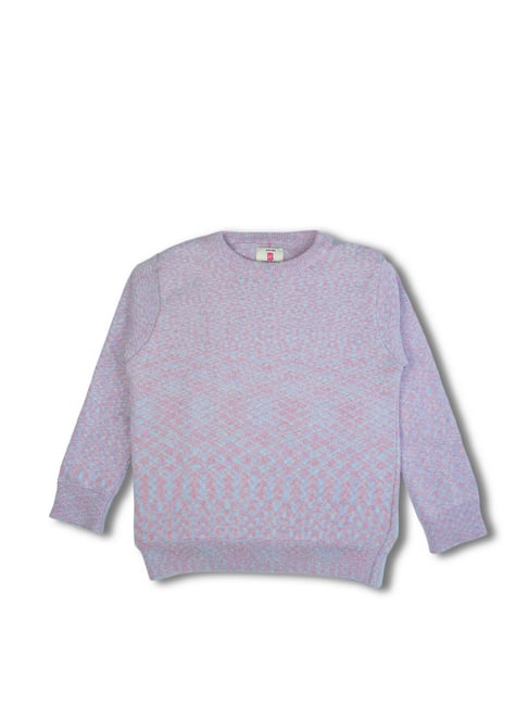 Bodycare Girls Lilac Cotton Self Sweater-picture-40