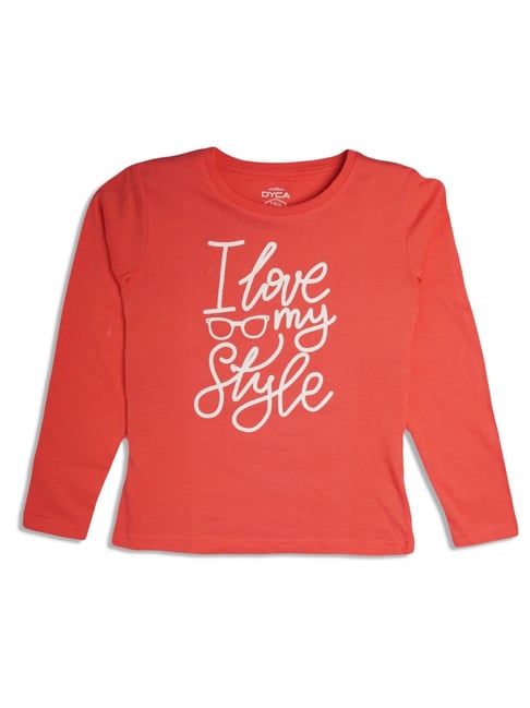 Bodycare Girls Pink Cotton Printed T-Shirt-picture-36