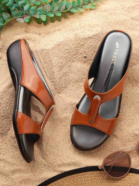 Trase Women's Tan Casual Sandals-picture-24