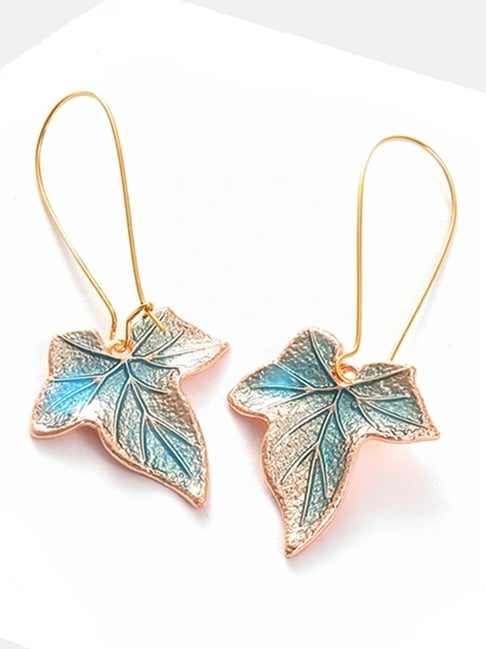 Sohi Silver Plated Designer Drop Earrings-picture-43