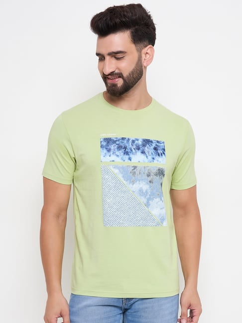 Duke Green Slim fit Printed T-Shirt-picture-18