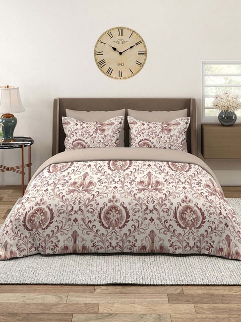 Layers Glory 100% Cotton 144 TC Ethinc Print Double Bedsheet with 2 Pillow Covers-picture-17