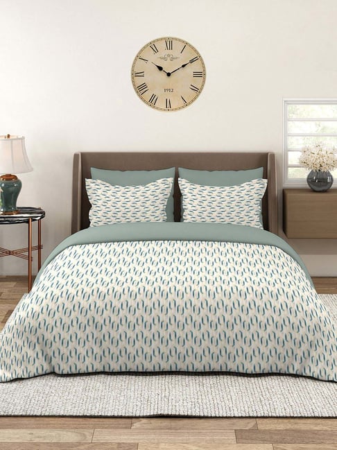 Layers Home Easy 100% Cotton 144 TC Printed Double Bedsheet with 2 Pillow Covers-picture-19