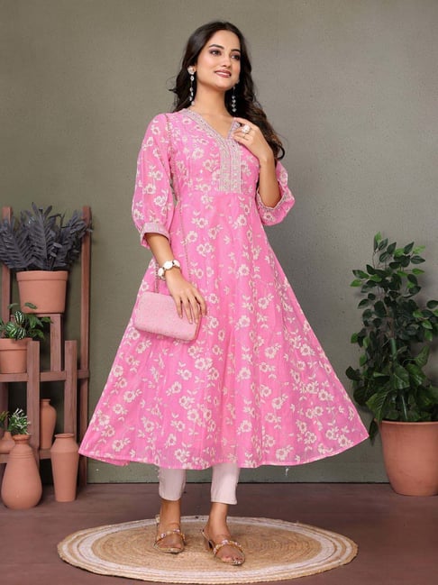 Rangita Pink Printed Kurta-picture-22
