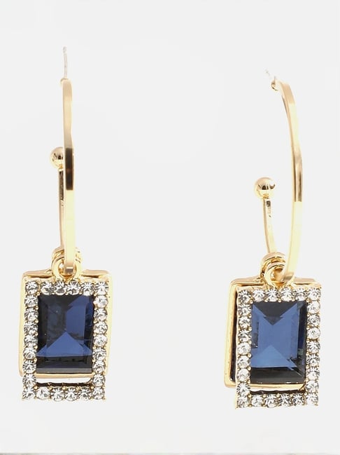 Sohi Gold Plated Designer Drop Earrings-picture-22