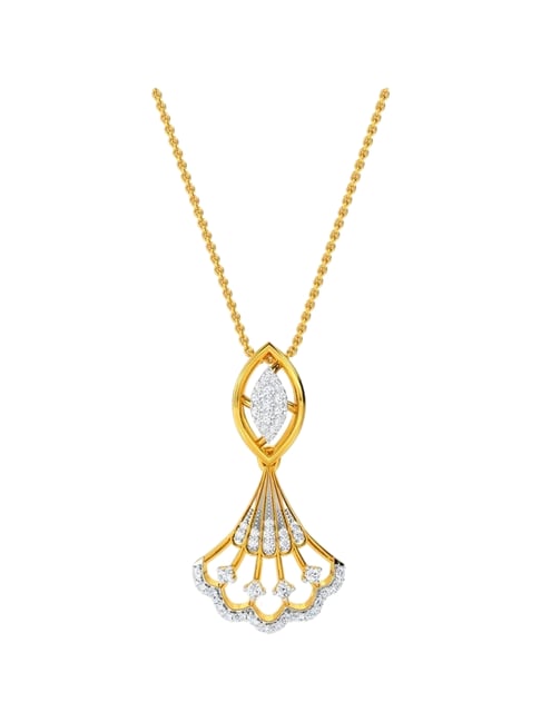 Kisna Diamond & Gold Jewellery 14k Arabela Diamond Pendant
