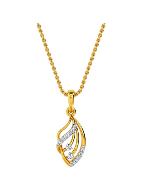 Kisna Diamond & Gold Jewellery 14k Leona Diamond Pendant