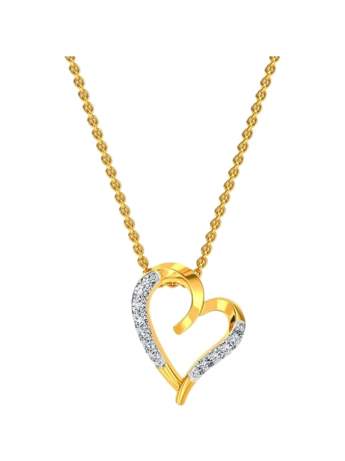 Kisna Diamond & Gold Jewellery 14k Kaya Diamond Pendant