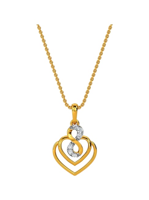 Kisna Diamond & Gold Jewellery 14k Jiyana Diamond Pendant