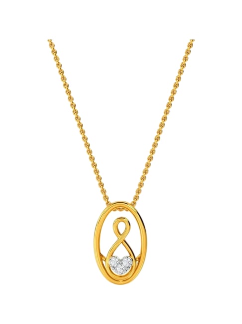 Kisna Diamond & Gold Jewellery 14k Geena Pendant