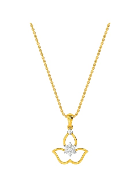 Kisna Diamond & Gold Jewellery 14k Leana Pendant