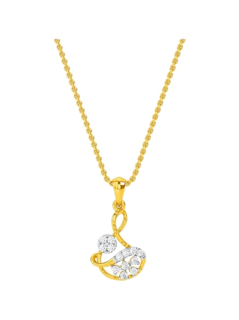Kisna Diamond & Gold Jewellery 14k Lori Pendant