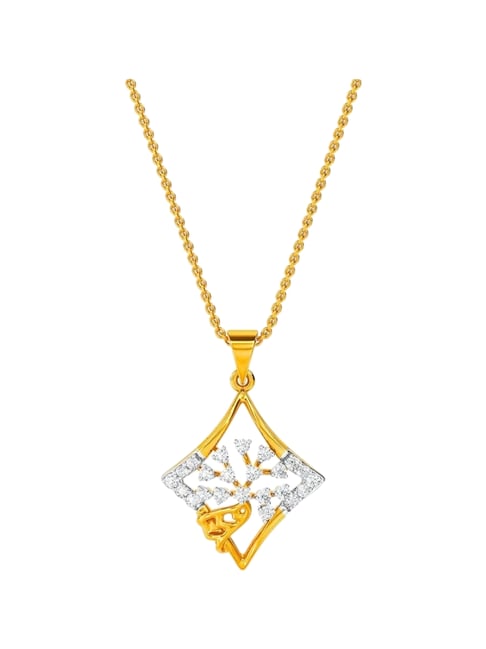 Kisna Diamond & Gold Jewellery 18k Kera Pendant