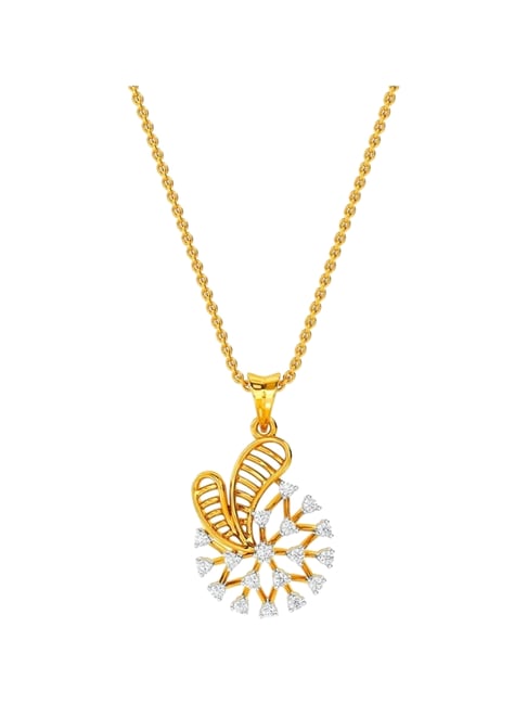 Kisna Diamond & Gold Jewellery 14k Lilja Pendant