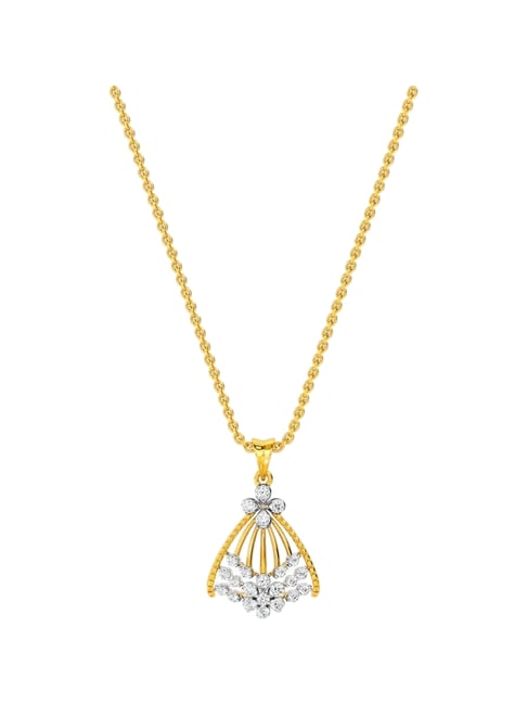 Kisna Diamond & Gold Jewellery 14k Karol Pendant