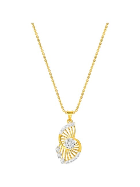 Kisna Diamond & Gold Jewellery 18k Laurence Pendant