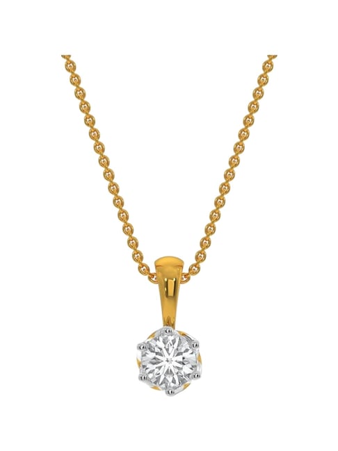 Kisna Diamond & Gold Jewellery 14k Selena Pendant-picture-29