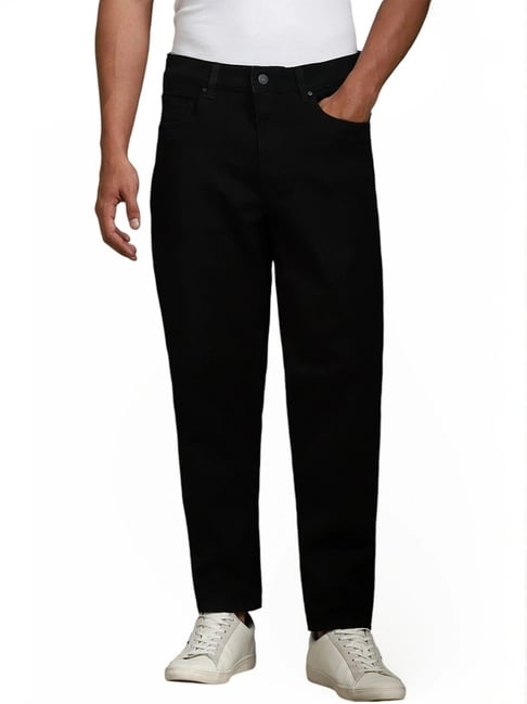 Louis Philippe Black Slim Fit Jeans-picture-39