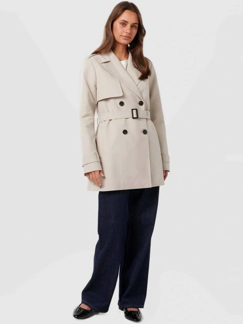 Forever New Rhea Water Resistant Mid Length Trench Coat