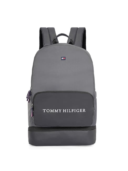 TOMMY HILFIGER Yonkers 18 Grey+Black Backpack-picture-18