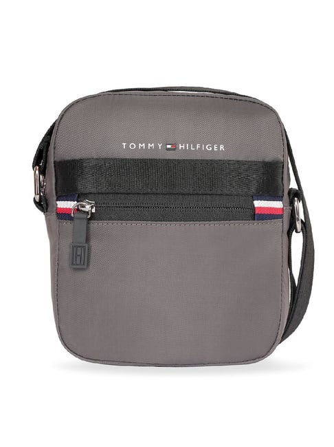 TOMMY HILFIGER Sunbury Grey Solid Sling Handbag