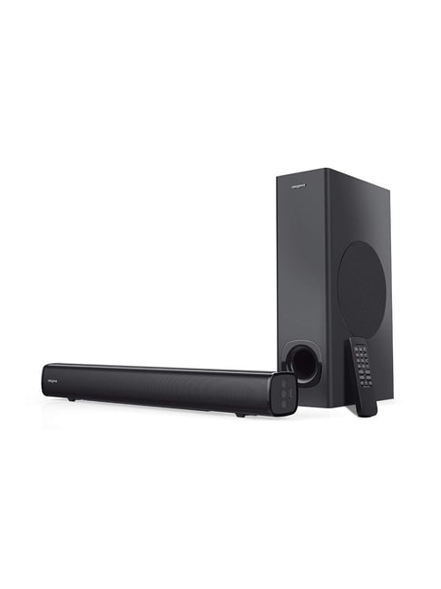 Creative Black Stage Channel 160W Under-Monitor Soundbar