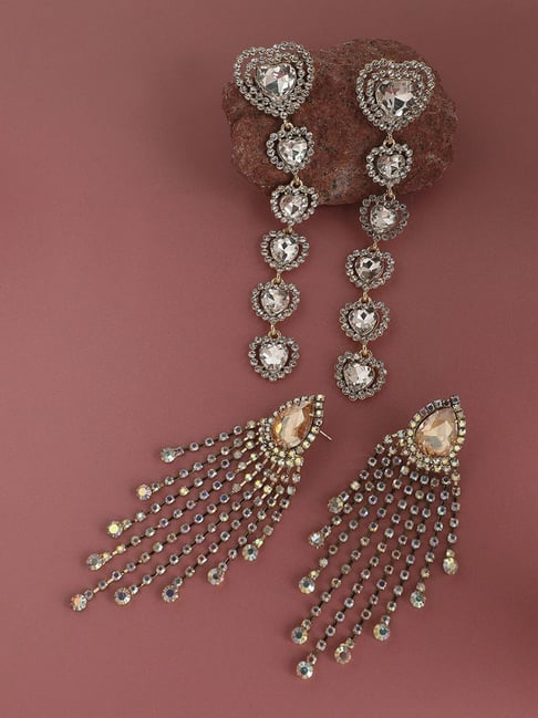 Sohi Chic Pair Elegant Earrings-picture-23