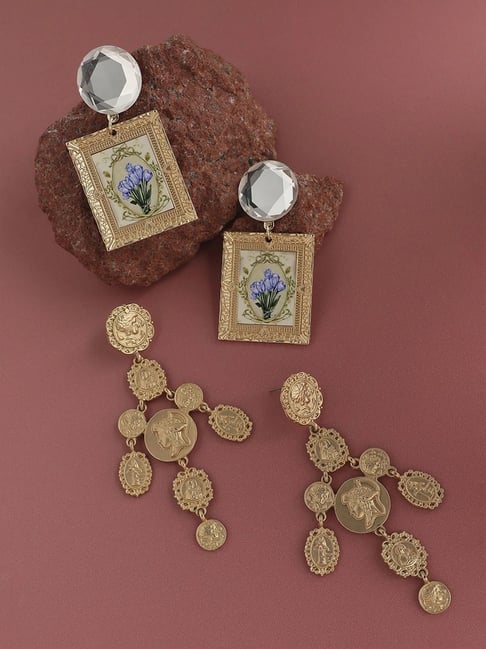 Sohi Trendy Treasures Couture Earrings-picture-18