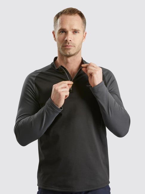 Quechua by Decathlon Black Slim Fit Sports T-Shirt-picture-31