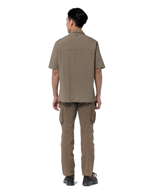 Solognac by Decathlon Khaki Slim Fit Shirt
