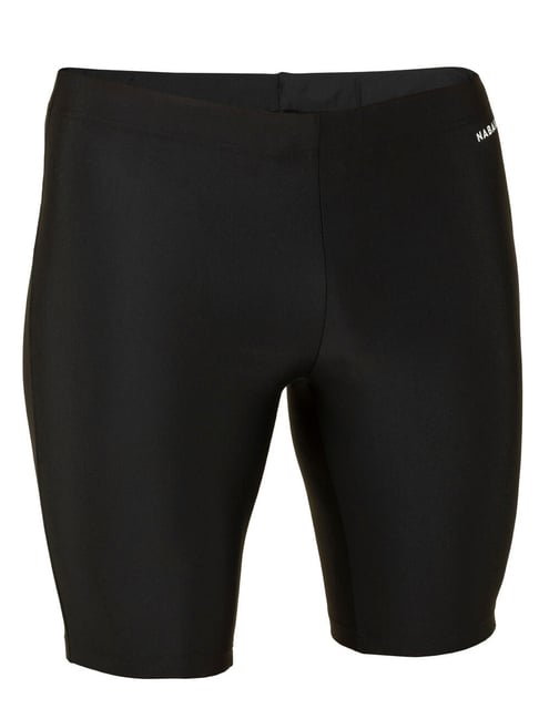 Nabaiji by Decathlon Black Skinny Fit Swim Shorts