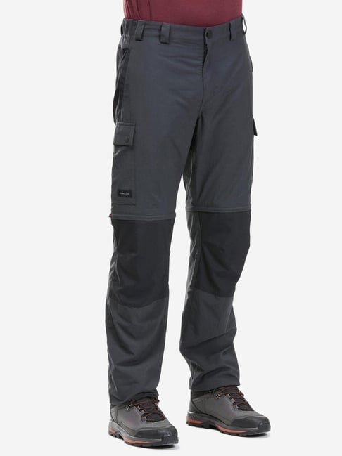 Forclaz by Decathlon Carbon Grey Slim Fit Sports Trackpants-picture-25