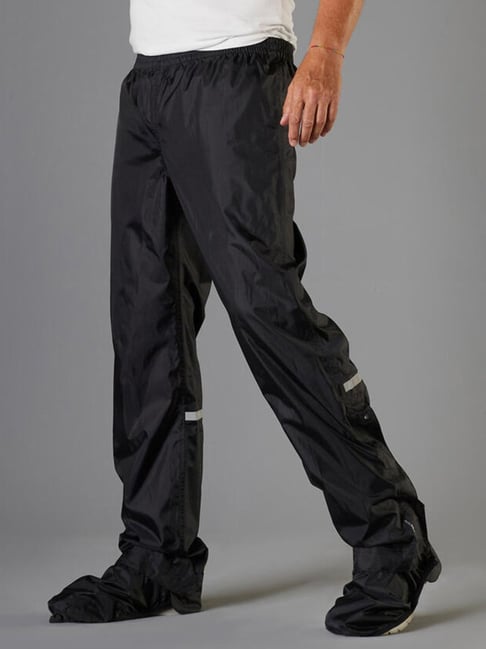 Hiking Pants Rain Pants Decathlon Btwin By Decathlon Black Slim
