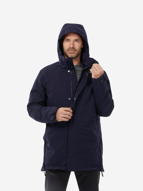 Quechua by Decathlon Asphalt Blue Slim Fit Sports Hoodie-picture-36