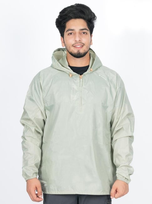 Decathlon Mens Rain Jacket That Folds Into A Pouch Men Full Zip