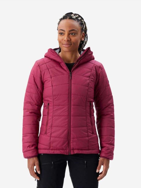 Forclaz by Decathlon Purple Plain Padded Jacket